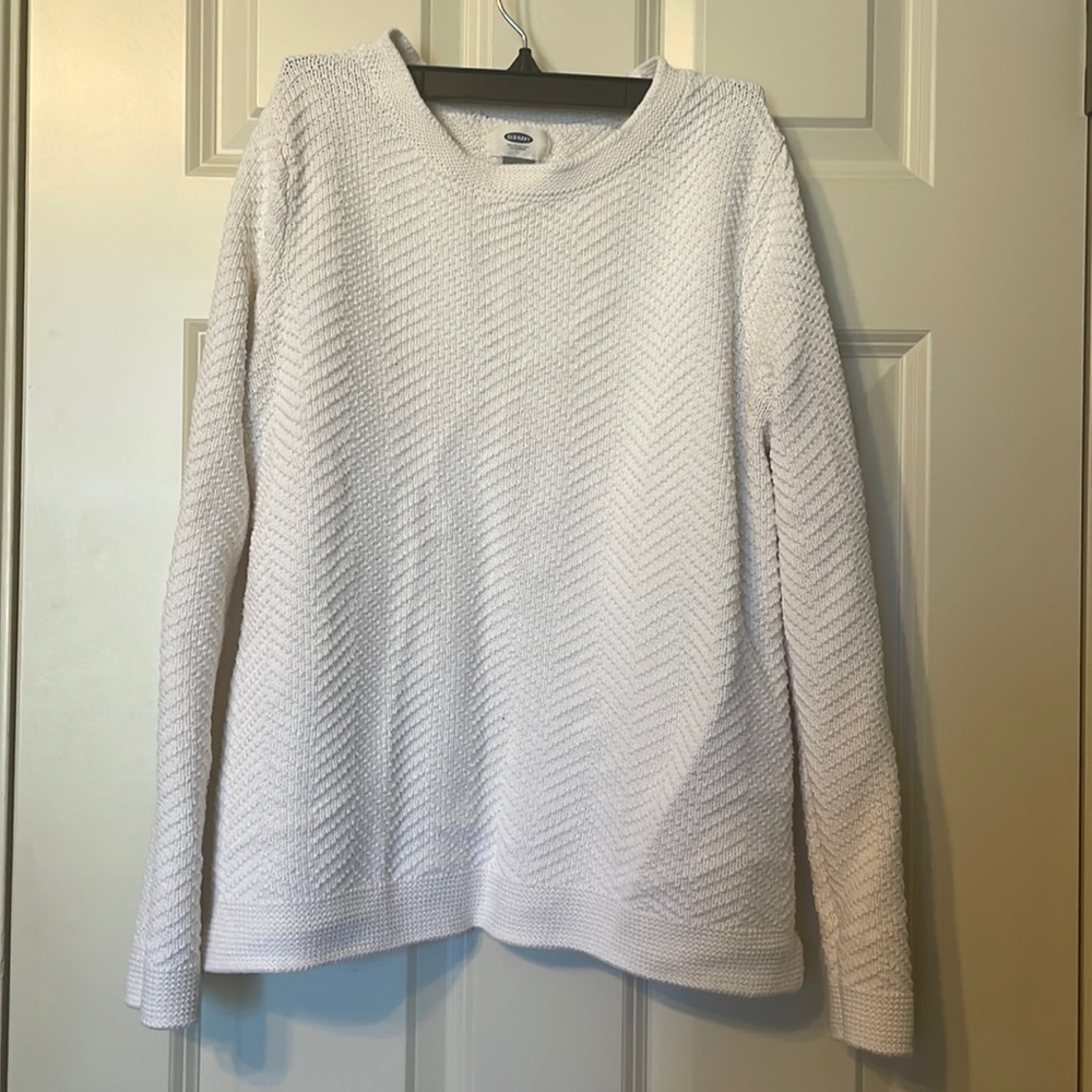 Old Navy Sweater, cream, medium